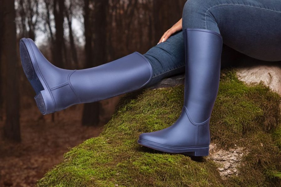 Botas Lluvia Horse Riding Style - Azul Navy - Imagen 5